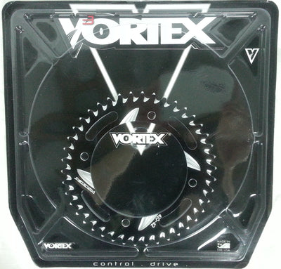 Vortex Racing Aluminum Rear Sprocket 420 42 Tooth- Black