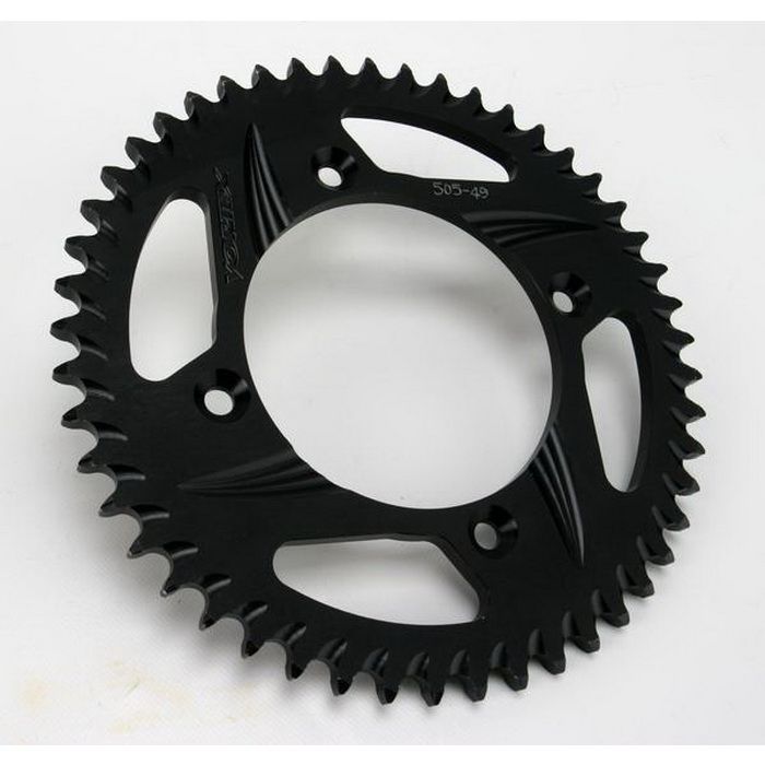 Vortex Racing Aluminum Rear Sprocket 428 49 Tooth- Hardcoat