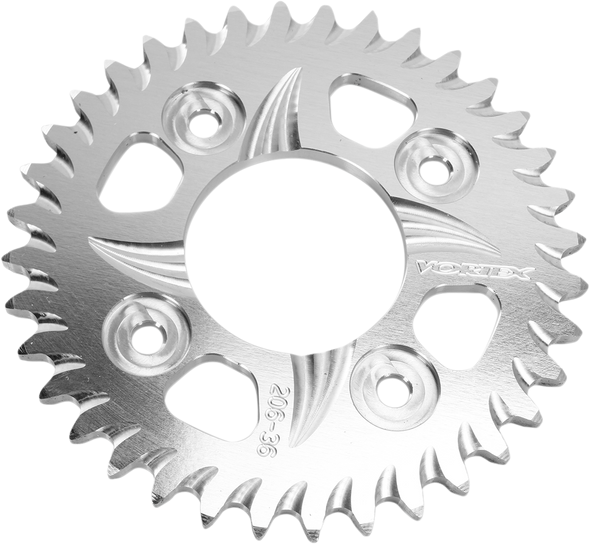 Vortex Racing Aluminum Rear Sprocket 420 37 Tooth- Red