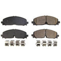 Power Stop 2021 Chevrolet Colorado Front Z17 Evo Ceramic Brake Pads w/Hardware