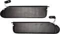 Black Sun Visor Set for 1972-1986 Jeep CJ-5, CJ-6, CJ-7 and CJ-8 Set of 2 RT Off Road