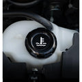 Billetworkz Blue Anodized Coolant Overflow Cap - Zero Series - with Fluid Engravings - Fits All Subaru