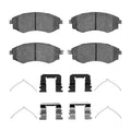 DFC 89-03 Hyundai Sonata Front 5000 Advanced Semi Metallic Brake Pads and Hardware Kit