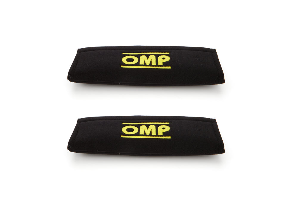 OMP Belt Pads (Pair) - Black Safety Harness Pads 3 in.
