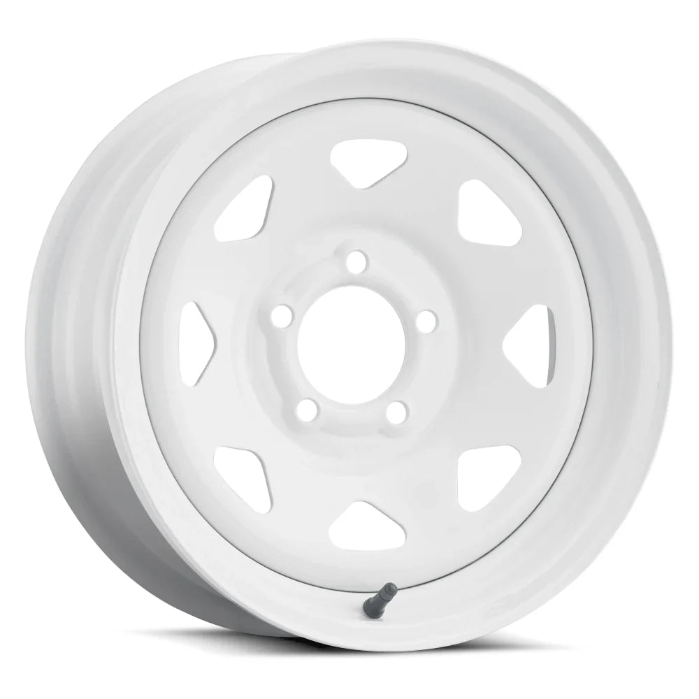 8 SPOKE WHITE 13X4.5 5X4.5 (BOX)