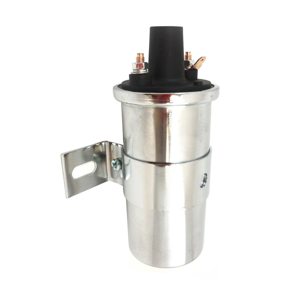 CHROME 40KV COIL & BRACKET WITHOUT