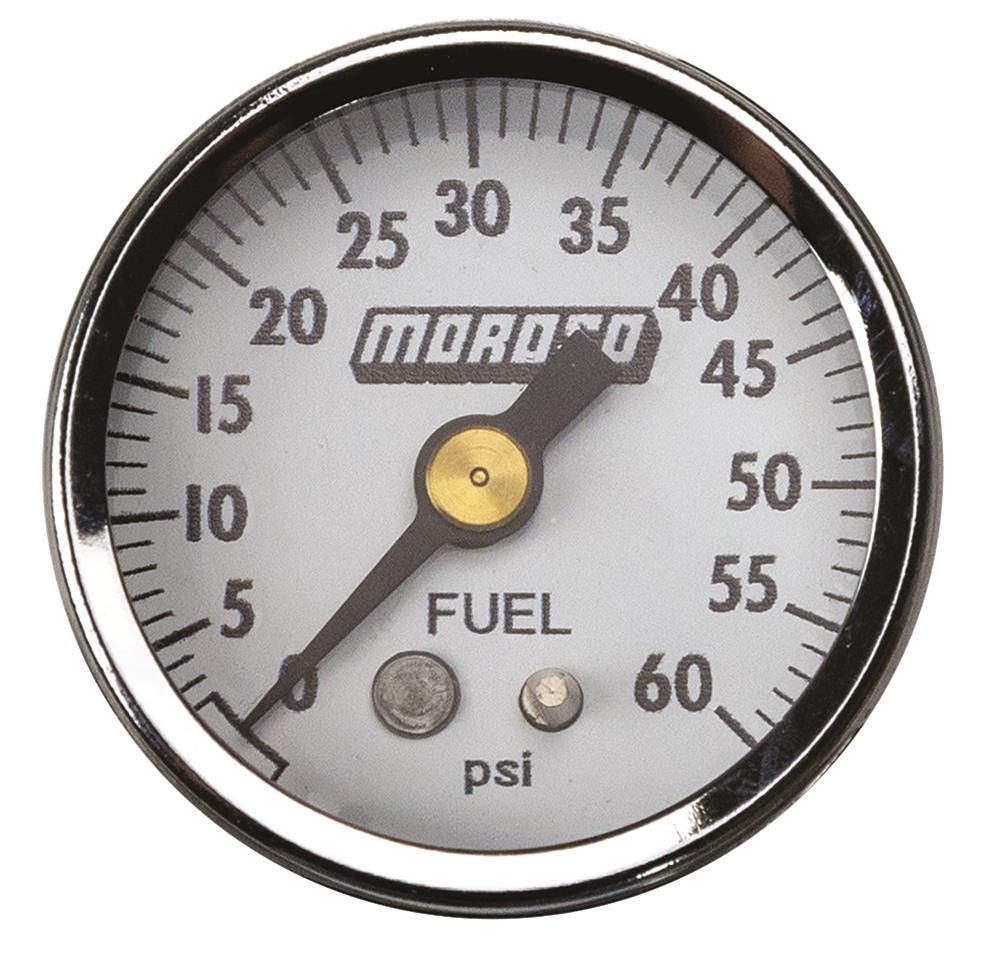 Moroso Fuel Pressure Gauge - 0-60psi