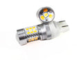 HI POWER SUPER BRIGHT 7443 WHITE / YELLOW LED DUAL SWITCHBACK AUTO BULB (PAIR)