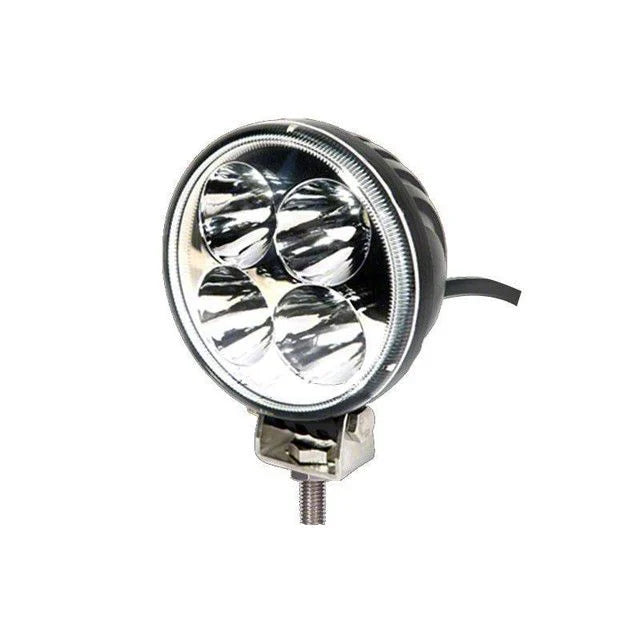 ~(2 lbs. 7X4X2)~ 3.5 Inch Work Light 12 Watt Flood Quantum Series Quake LED