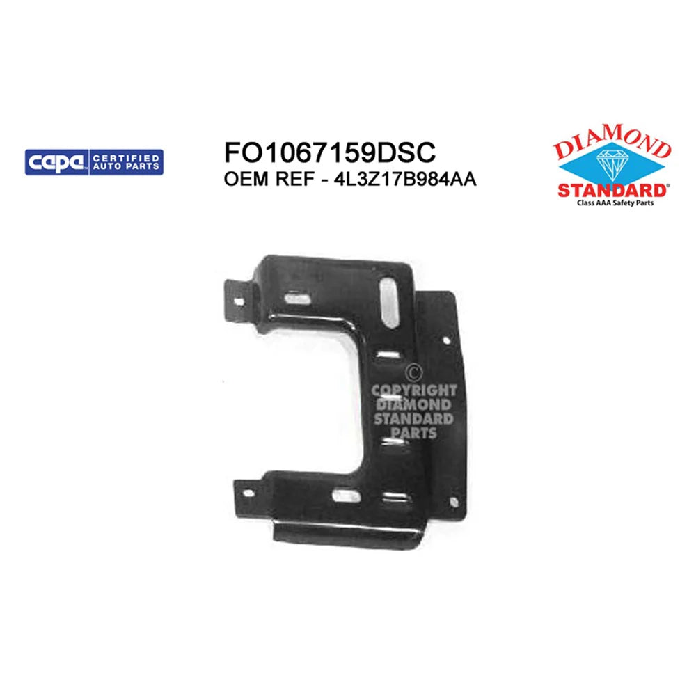 CAPA 0405 (TO 8805) FORD F150 / 06 (TO 8805) LINCOLN MARK LT FRT BUMPER MOUNTING PLATE RH
