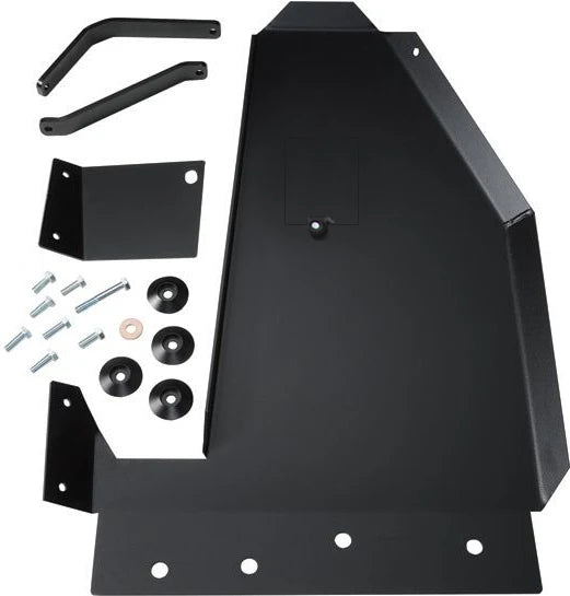 Rock Hard 4x4 Oil Pan Transmission Skid Plate HEMI Engine Mounting Brackets for Jeep Wrangler JK 2 4DR 2007 - 2018 [RH-6003-HEMI]