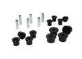 Spring - eye front rear and shackle bushing 12 Bushings 6 Tubes Install Guide Grease