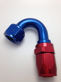 Fragola -6AN Nut x -8AN Hose 150 Degree Expanding Hose End