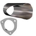 2.75 INCH STAINLESS STEEL QTP DIY EXHAUST CUTOUT PIPE