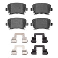 DFC 08-16 Audi TT Quattro RS Rear 5000 Advanced Ceramic Brake Pads and Hardware Kit