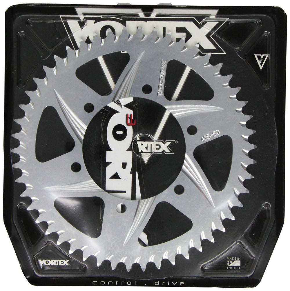 Vortex Racing Steel Rear Sprocket 520 50 Tooth- Black
