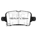 EBC 2016+ Chevrolet Cruze 1.4L Turbo (10.9in Front Rotor) Ultimax2 Rear Brake Pads