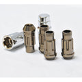 Wheel Mate Muteki SR48 Open End Locking Lug Nut Set of 4 - Titanium 12x1.25 48mm
