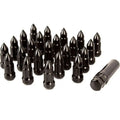 Rugged Ridge Wheel Lug Nut Set of 20 Black 1/2-20