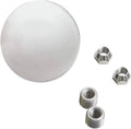 Shift Knob 2-1/4in White