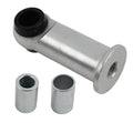 QA1 2in Extended Length Eyelet w/Bushings & Sleeves - 9/16-18 Thread - Anodized Aluminum