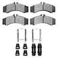 DFC 02-06 Dodge Sprinter 3500 Front/Rear 4000 HybriDynamic Brake Pads and Hardware Kit
