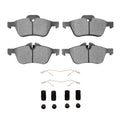 DFC 02-08 Mini Cooper (Excl Clubman) Front 5000 Advanced Low Metallic Brake Pads and Hardware Kit