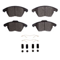 DFC 11-15 Peugeot RCZ (Mexico) Front 3000 Semi-Metallic Brake Pads and Hardware Kit
