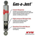 KYB Shocks & Struts Gas-A-Just Rear DODGE Raider 1987-89 MITSUBISHI Montero 1983-89 MITSUBISHI Monte