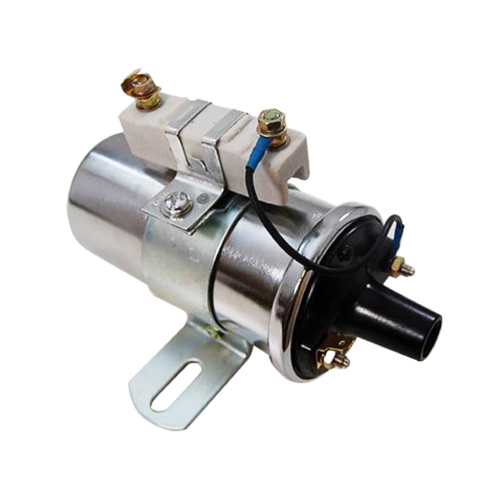 CHROME 60KV COIL & BRACKET WITH RES