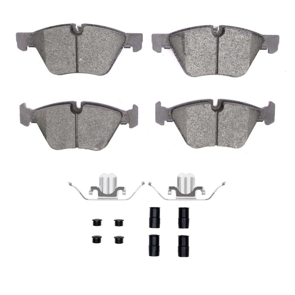 R1 07-13 BMW 128I Front Semi Met Pads & Hardware Kit