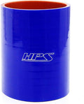HPS Performance 5 ID 6 Long High Temp 4-ply Reinforced Silicone Straight Coupler Hose Blue (127mm ID 152mm Length)