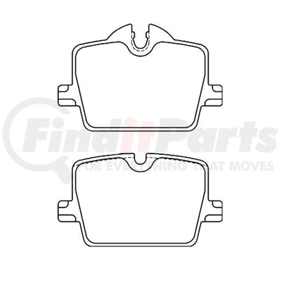 BRAKE PAD SET DISC BRAKE