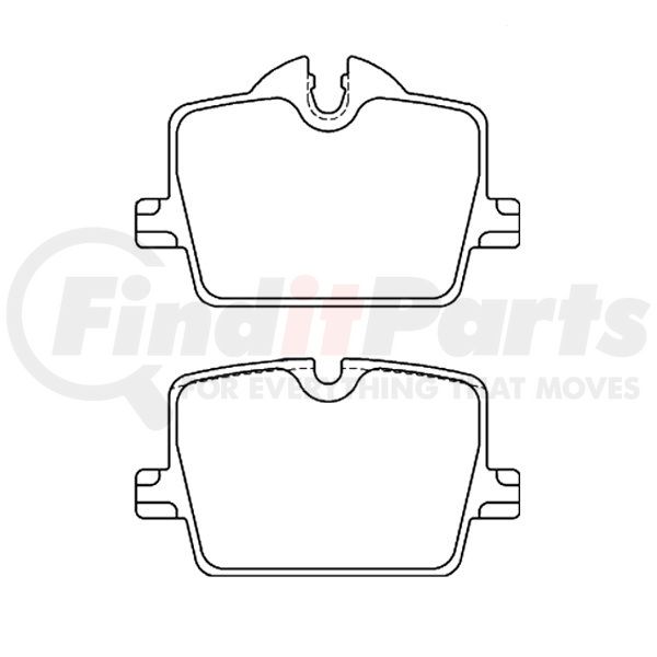 BRAKE PAD SET DISC BRAKE