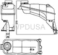 Engine Coolant Reservoir