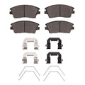 R1 16-22 Kia Sportage (Usa/Canada) Front Semi Met Brake Pads and Hardware Kit