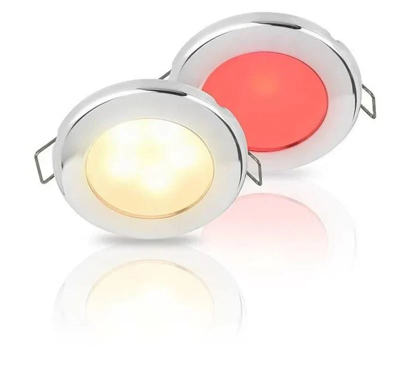 ROUND WARM WHITE/RED - S/S BEZEL SP