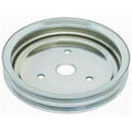 SBC 2GROOVE CRANK PULLEY SHORT PUMP CHROME