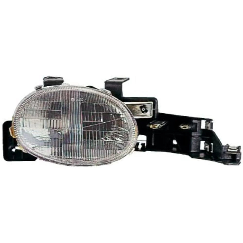 RH HEADLAMP ASSY COMPOSITE; W/O BULB; NEON 9599