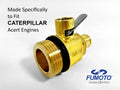 ~(0.8 lbs. 6X3X1)~ 1 5/16-12UN VALVE/W NIPPLE