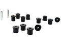 Spring - eye front rear and shackle bushing 12 Bushings 2 Tubes Grease