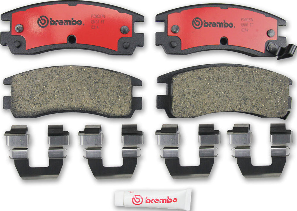 Brembo 04-05 Buick Century Premium NAO Ceramic OE Equivalent Pad - Rear