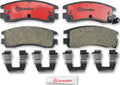 Brembo 04-05 Buick Century Premium NAO Ceramic OE Equivalent Pad - Rear