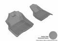 3D MAXpider 2009-2012 Dodge Ram 1500 Regular Cab Kagu 1st Row Floormat - Gray