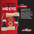 All Balls Racing 07-10 Suzuki LTA-450 X King Quad Tie Rod End Kit - 2 Kits Req. Per Veh.