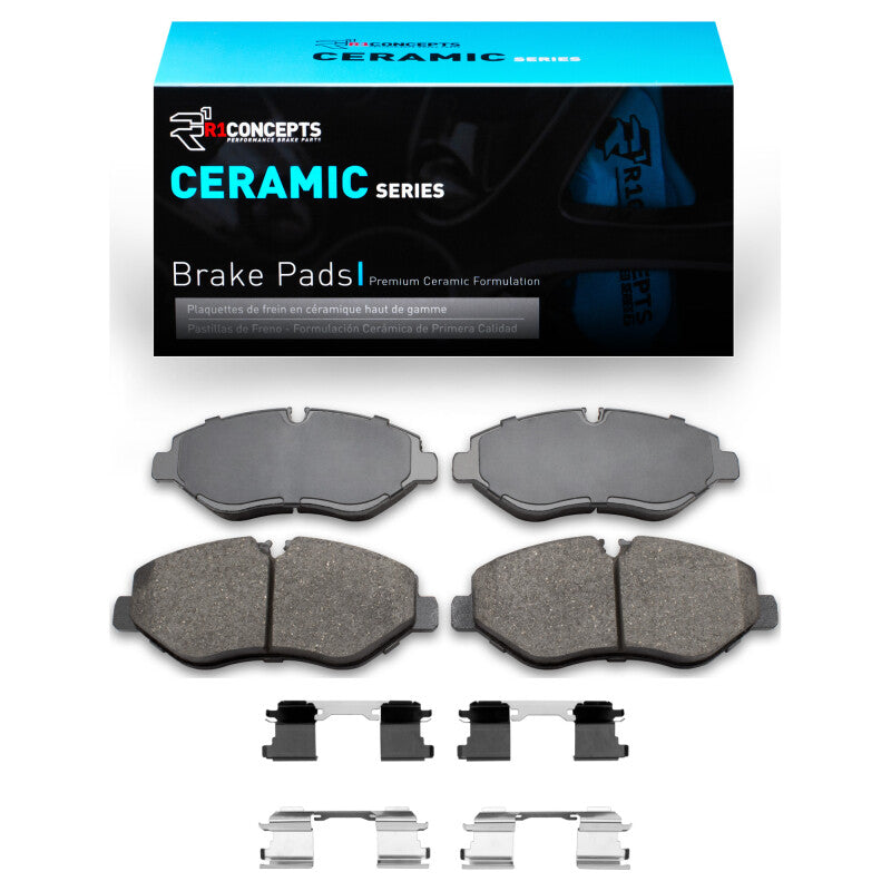 R1 07-23 Dodge Sprinter 2500 Front Ceramic Pads & Hardware Kit