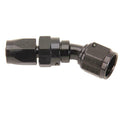 Fragola -10AN Fem x -8AN Hose 30 Degree Reducing Hose End - Black
