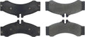 POSI-QUIET SEMI-METALLIC BRAKE PADS