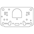 Cometic Holley Metering Block Gaskets .062in MP - 3 Circuit - 20 Pack