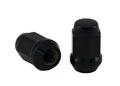 ROCKET RACING WHEELS 7/16 BULGE OPEN END ACORN LUG NUT 3/4 HEX BLACK SET OF 20